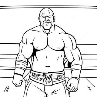 Mecz O Mistrzostwo Wwe Do Kolorowania 87261-27812