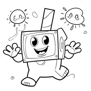 Szczesliwy Wubbox Tanczacy Kolorowanka 87521 28018