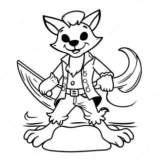 Dziwna Kolorowanka Foxyego Pirata 87751 28200