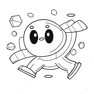 Kolorowanka Dynamicznego Skaczacego Bohatera Geometry Dash 88136 28672