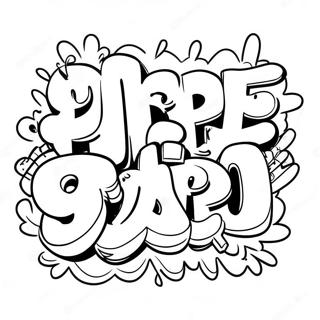 Kolorowa Kolorowanka Graffiti 88236 28748