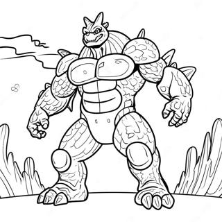 Gigantyczny Kaiju Kolorowanka Z Pacific Rim 88261-28761