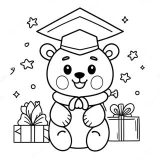 Uroczy Mis Absolwent Przedszkola Kolorowanka 88674 29084