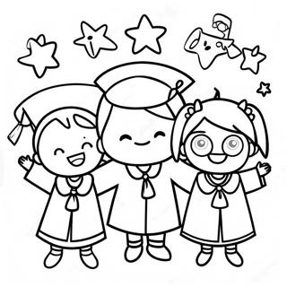 Szczesliwe Dzieci Absolwenci Przedszkola Kolorowanka 88675 29087