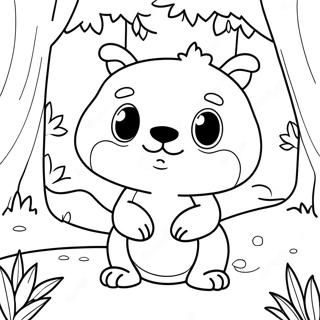 Kolorowanka Booby W Magicznym Lesie 89475-29712