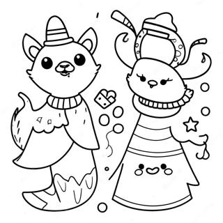 Kolorowanka Z Festywnymi Zwierzetami Fiesta 89602 29803