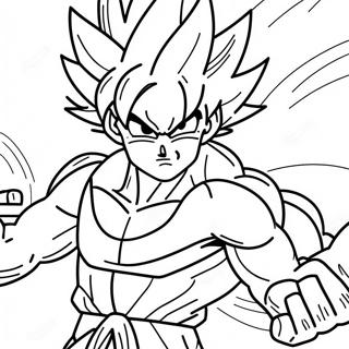 Goku Ultra Instynkt W Bitwie Kolorowanka 89730 29899