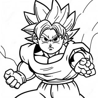 Goku Ultra Instynkt W Bitwie Kolorowanka 89730 29900