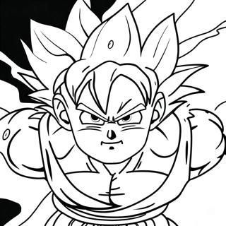 Goku Ultra Instynkt Transformacja Kolorowanka 89732 29907