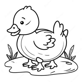 Kolorowanka Wesoly Zolty Kaczatko 90015 30124