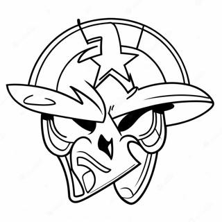 Kolorowanka Z Logo Patriots 90272-30315