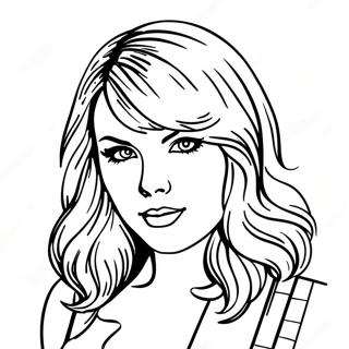 Kolorowanka Taylor Swift Z Reputacja 90942-30834