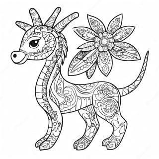Kolorowa Kolorowanka Alebrije 91252-31146
