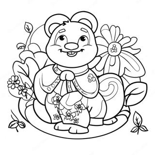 Kolorowanka Z Obchodami Chinskiego Nowego Roku 91306-31199