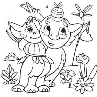 Kolorowanka Z Zabawowymi Postaciami Garten Of Banban 6 91355 31229