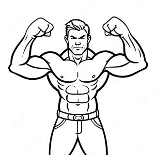 Kolorowanka Z Napinajacymi Miesniami 91739-31536