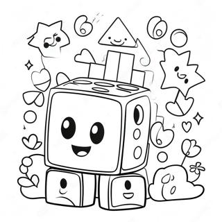 Kolorowanka Szczesliwych Alphablocks 91813-31591