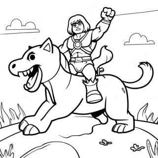 He Man Kolorowanki
