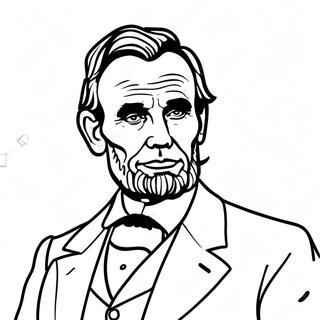 Abraham Lincoln W Garniturze Kolorowanka 92044-31773