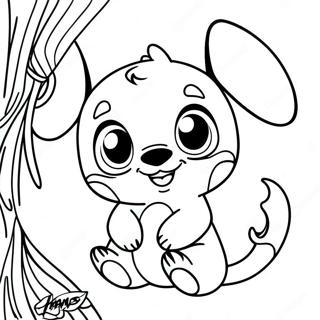 Kolorowanka Ohana Stitch 92375-32023