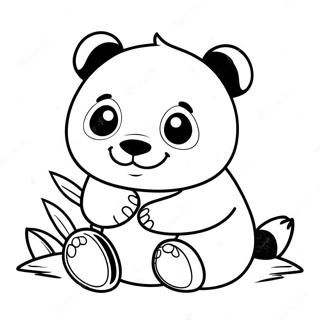 Urocza Japonska Panda Kolorowanka 92457 32100