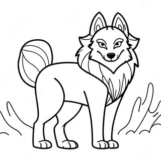Wspanialy Wilk Anime Kolorowanka 92662 32255