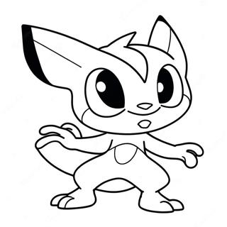 Kolorowanka Uroczej Greninji W Akcji 92711-32288