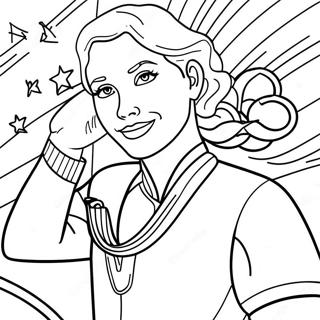 Kolorowanka Z Olimpijskim Zlotym Medalista 92789 32350