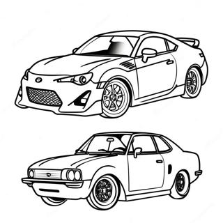 Sportowa Kolorowanka Coupe Toyota 92943-32469