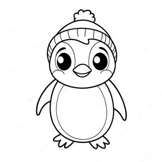 Urocza Kolorowanka Swiatecznego Pingwina 92970-32493