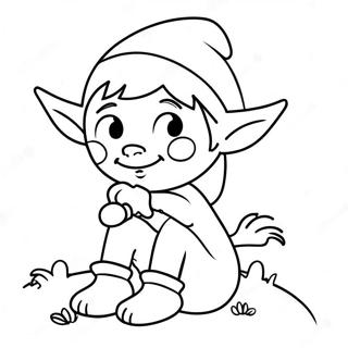 Kolorowanka Z Figlarnym Elfem 93047-32559