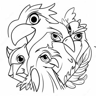 Kolorowanka Z Portretem Rodziny Sagi Wingfeather 93511 32920