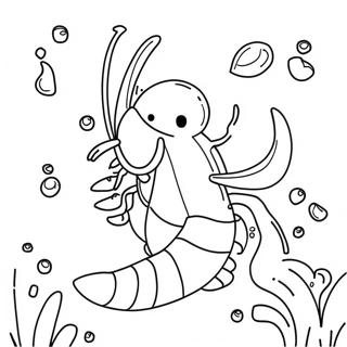 Szczesliwy Homar W Kolorowance Podwodnej 93922-33236