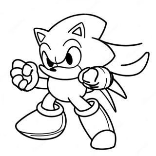 Dynamiczna Kolorowanka Z Srebrnym Sonikiem W Akcji 93946-33247