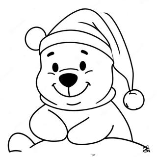 Winnie The Pooh Boże Narodzenie Kolorowanki