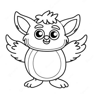 Szczesliwy Furby Tanczacy Kolorowanka 94101 33369