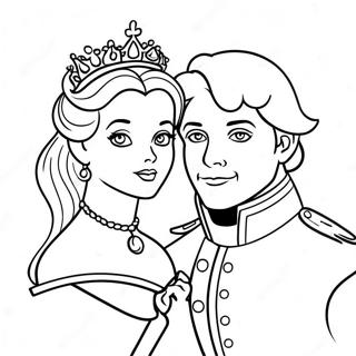 Książę I Księżniczka Kolorowanki