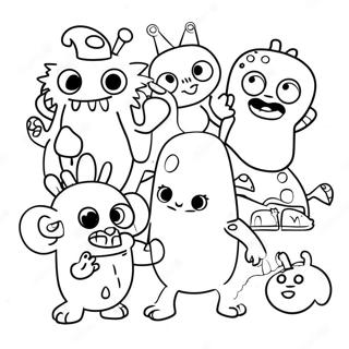 Zabawne Brzydkie Lalki Kolorowanka 94231 33472