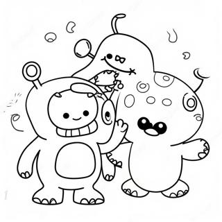 Szczesliwe Brzydkie Lalki Kolorowanka 94233-33478