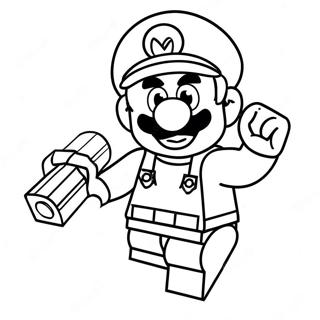 Lego Mario Kolorowanki