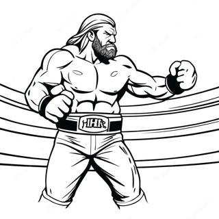 Kolorowanka Z Akcji Potrojny H W Ringu 94542 33913