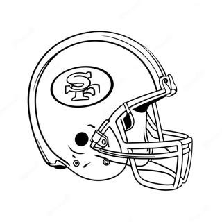 Kolorowanka Logo San Francisco 49ers 94692-34018