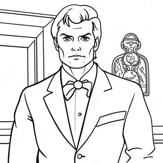 Kolorowanka Z Alastorem W Garniturze 94876-34171