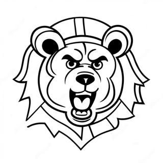 Kolorowanka Z Logo Bruins 95003-34257