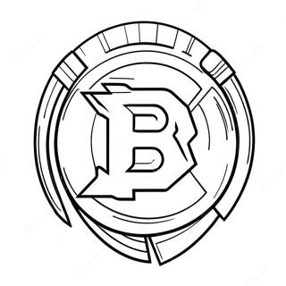 Kolorowanka Z Logo Bruins 95003-34258