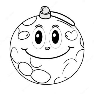 Kolorowanka Z Usmiechnieta Pilka 95311-34506