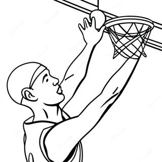 Kolorowanka Z Koszykowka W Akcji 95312-34511