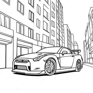 Gtr W Kolorowance Z Krajobrazem Miejskim 95694-34852