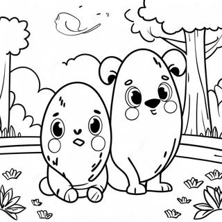 Chip I Ziemniak W Parku Kolorowanka 95845-34959