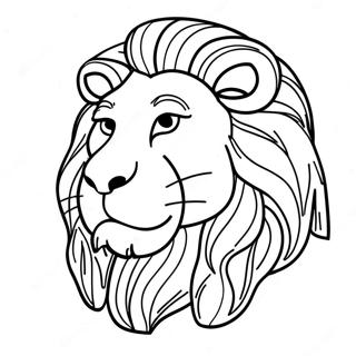 Kolorowanka Z Mufasa Z Krola Lwa 95894-34995